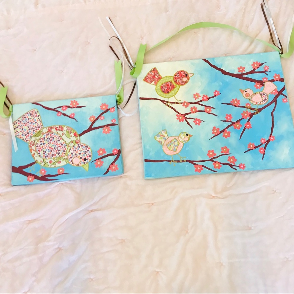 Bird paintings
